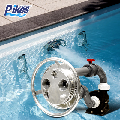 Pikes Brand Stainless Steel Swim Jet PK2000 Swimming Counter Current Trainer For Concrete Pool