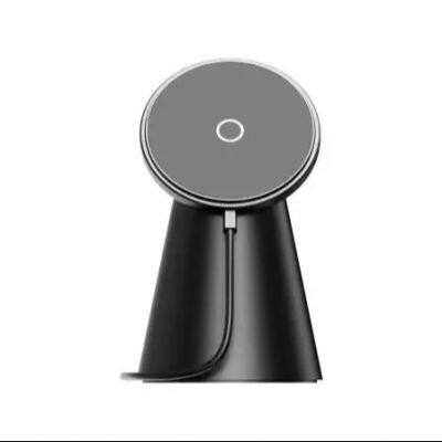 15W Fast Charging 3-in-1 Foldable Magnetic Portable Wireless Charger Phone Holder Smart Watch Earphones with 5W 10W Output Power