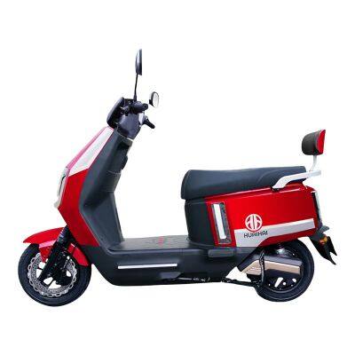 Hot Selling Lithium Battery and Lead Acid Battery Electric Motorcycle E-Scooter With Red Color and 100km Driving Range photo-2