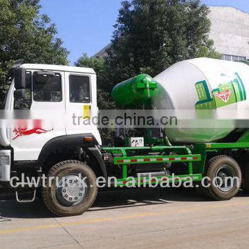 HOWO 6X4 mixer truck, Euro IV 12m3 concrete mixer truck