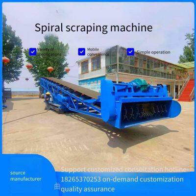 Nongyou Spiral Material Scraper and Belt Conveyor, Grain Loading and Warehousing Machinery for Granaries, Fully Automatic Crawler Walking Feeding photo-2