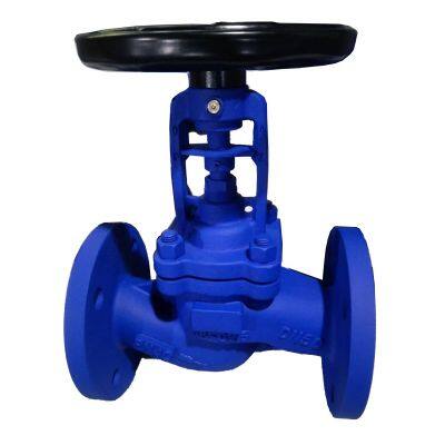 Pn40 PN16 GS-C25 Wcb Flanged DIN Standard Stainless Steel Carbon Steel Bellow Seal Globe Valve photo-6