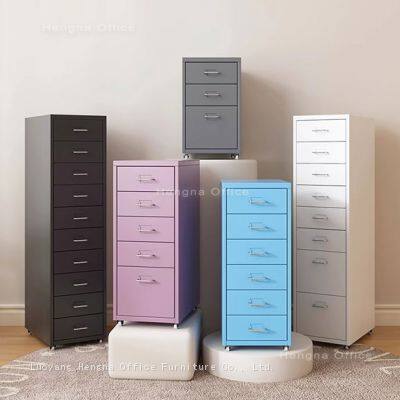 Mobile Drawer Cabinet With 5 Drawers | Strong Load - Bearing | for Stationery Organization