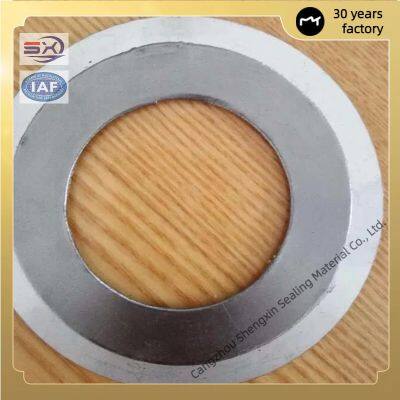 High Pressure Flange Pipe Sealing Gasket SS304/SS317 Metal Inner and Outer Ring Spiral Wound Gasket photo-5