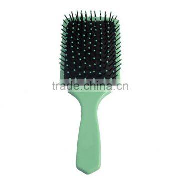 fashional paddle plastic custom hair brush with pattern