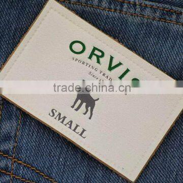 Cheap Price Custom First Choice Leather Label Patches in Foshan photo-5