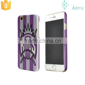 Fashion 3D sublimation PC phone case for iphone 6 protective case