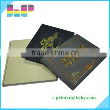 Shenzhen OEM Factory Leather Hot Foil Book Print