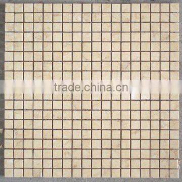 Crema Marfil marble stone mosaic tile HHM-A022