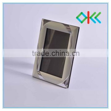 eco-friendly black aluminum photo frame for souvenir