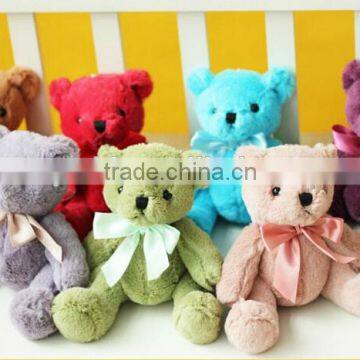 20cm/7.87" 7 Colors Little Stuffed Animal Teddy Bear Plush Doll Toy Baby Gift/Creative soft stuffed colorful plush bear toy