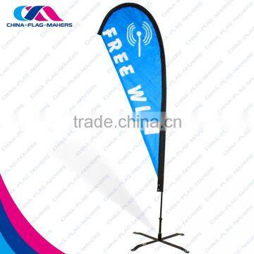 Wholesale Fly 2m Advertise Feather Banner for Promotion photo-5
