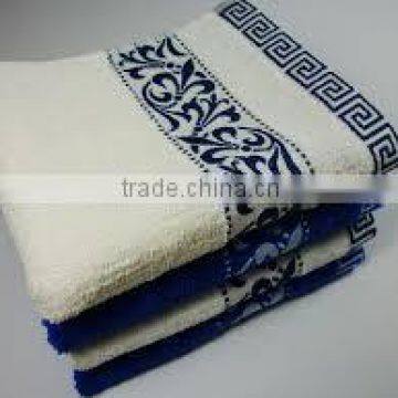Fancy Border Towel 100% Cotton Terry Bath Towel photo-6
