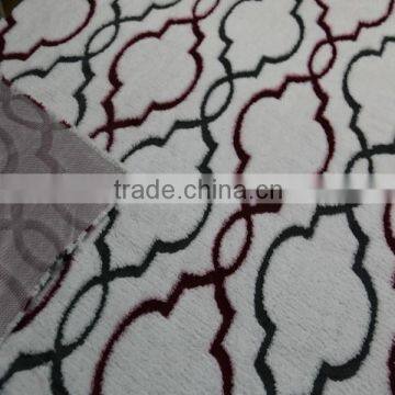 cheap diamond jacquard knitting faux sherpa fabric for mattress/blanket