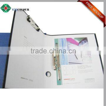 Handmade Custom Spring Clip File Folder