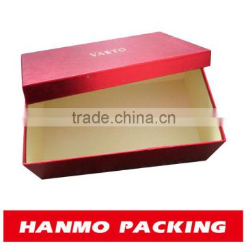 custom made&printed drawer paper shoes box factory price