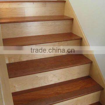Merbau solid wood stair tread