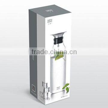 "SAMADOYO" Clear Glass Jug/ Kettle/ Bottle With Stopper photo-6