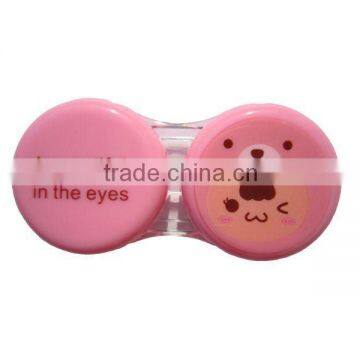 stock crazy color contact lens case holder/box/case/container