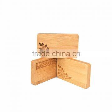 Business card holder, name card holder, card holder, Hotsale Official Supplies Desk Name Card Holder Cheap Small Bamboo Box