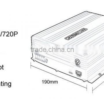 4CH 1080P 4G GPS Tracker Full HD Vehicle Mobile DVR photo-4