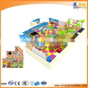 Factory supply candy theme soft playground children indoor play structure