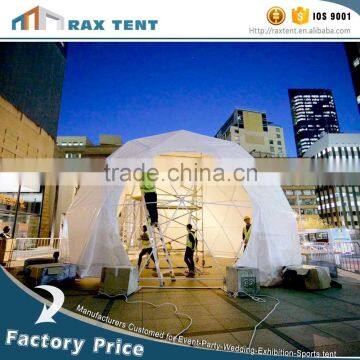 Projection dome tent Party dome tent glamping dome tent Geodesic dome event marquee tent home movable tent for sale                        
                                                Quality Choice