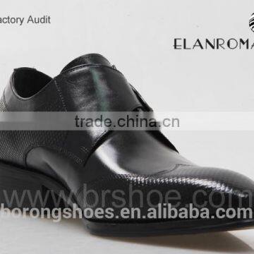 Genuine Leather Monk Shoes for Men Dress Shoes photo-2