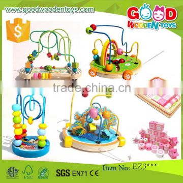 EN71 top sale educational toy for kid 2015 OEM/ODM colorful wood toy