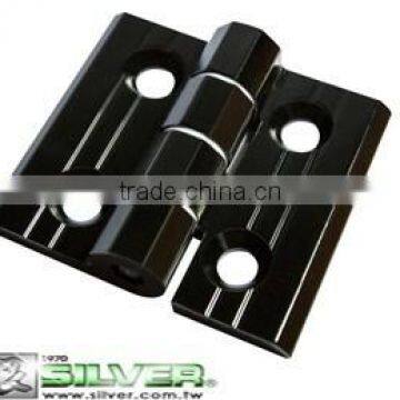 For Doors Cabinets Furnitures or Machines Black Aluminum Alloy Hinges