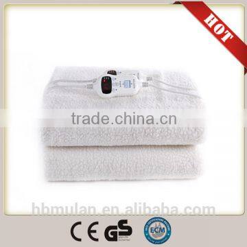 dual controller electric heating blanket