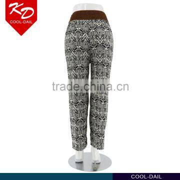 Custom Printed Harem Pants Rayon Harem Pants Women photo-3