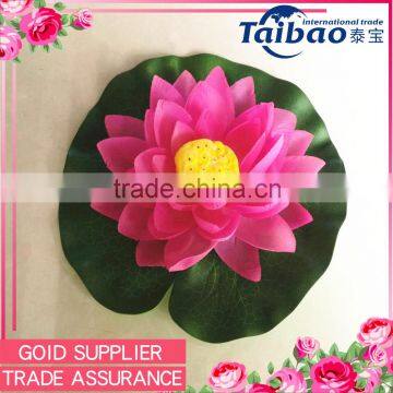 Wholesale laters new product lotus decoration water float silk lotus flower