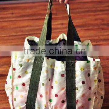 foldable drawstring tote bag