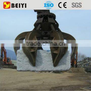 excavator part hydraulic scrap grab