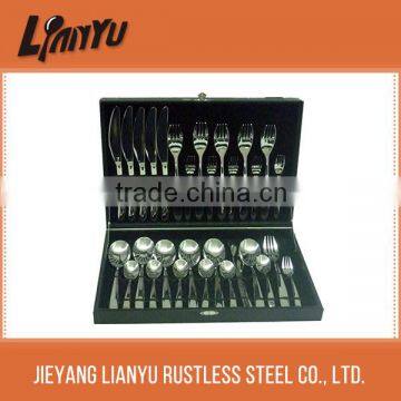 Chinese soup spoon stainless steel table spoon and fork