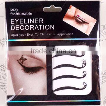 Temporary colorful fashion eyeliner tattoo sticker