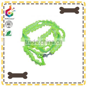 High quality green lace nylon rope dog leashes