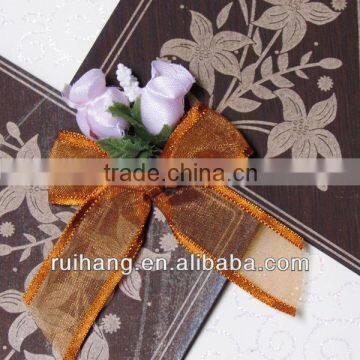 Fashion Wood Wedding Invitation Card--WW003 photo-2