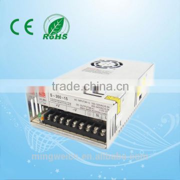 Hot selling power supply 350w 5v 12v 15v 24v 48v DC High Voltage with CE&ECMC&RoHS Certification