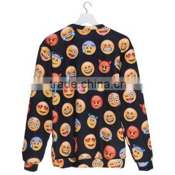 Custom design high quality cheap crewneck emoji sweatshirt                        
                                                Quality Choice