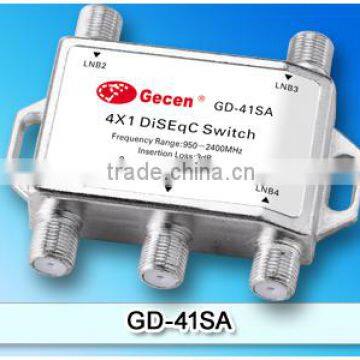 Top-rated DiSEqC switch 4 in 1 out