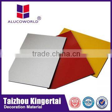 Alucoworld glass curtain wall pvdf exterior wall cladding panel with low price