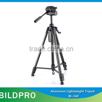 Portbale Tripod Parts 1600mm Extendable Tripod Stand Aluminum Alloy