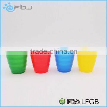 Colorful PP Plastic Cup Set