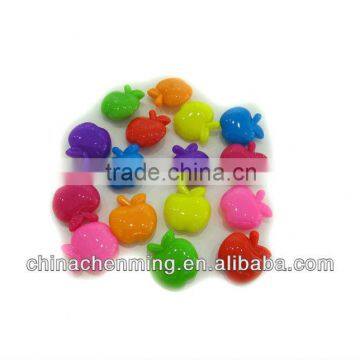 Acrylic apple decoration bead