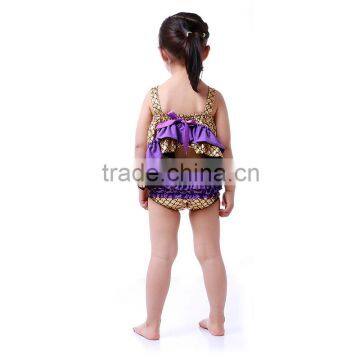 New 2016!!! Cotton Purple Baby Jumpsuits Spring And Fall Side Opening Baby Bodysuits Newborn Baby Girls photo-4