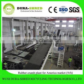 Dura-shred automatic American standard battery recycling plant