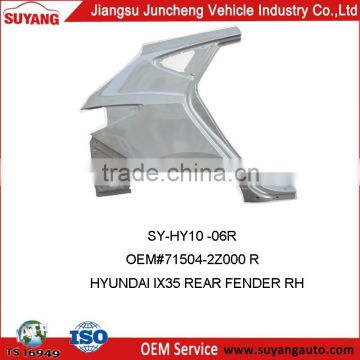 Steel Rear Fender For Hyundai New Tuscon/IX35 Car Body Parts