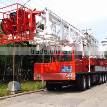 API standard workover drilling rig for oilfield using